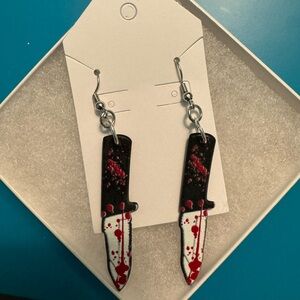 Halloween styled earrings!